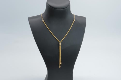 سبحة ذهب الدوريكاء ناعمة عيار 21 وزن 3.5 جرام