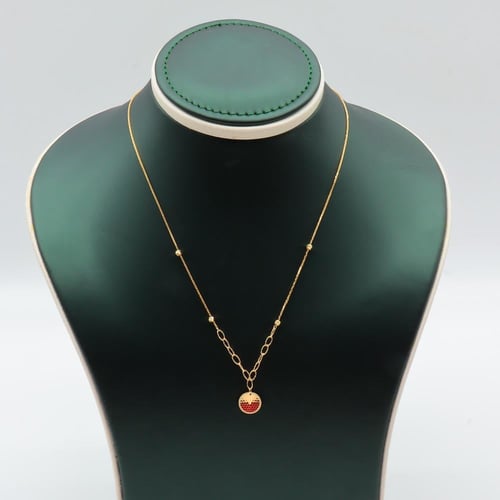 عقد ذهب عيار 18 وزن 1.8 جرام