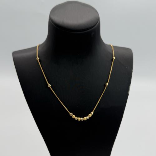 عقد ذهب صافي عيار 21 وزن 4.12 جرام