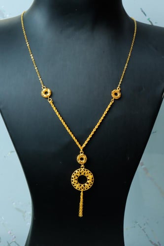 سبحة ذهب مميزة عيار 21 وزن 3.3