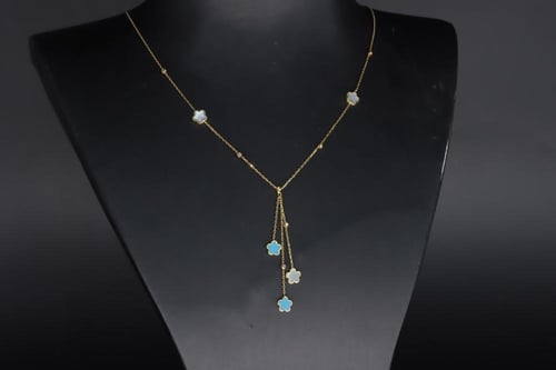 سلسال ذهب عيار 18 وزن 2.7 جرام