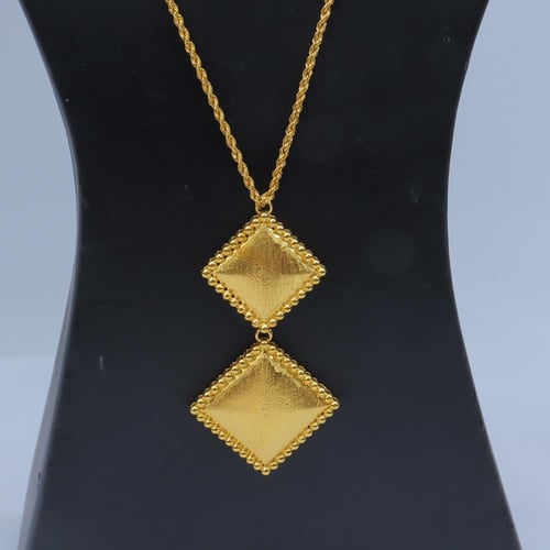 سبحة ذهب البصمة عيار 21 وزن 8.58 جرام