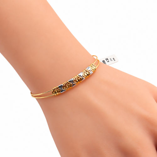 Gold bracelet 21K with a delicate design 4.33 g
