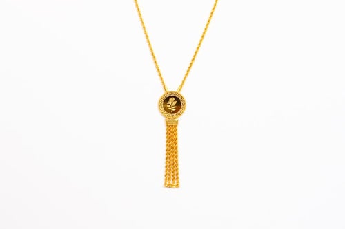 سبحة ذهب المبروم تصميم الوردة الدائري عيار 21 وزن...