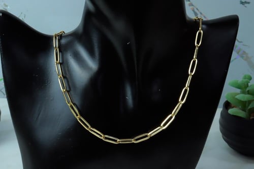 سلسال جنزير ذهب عيار 18 وزن 5.8 جرام