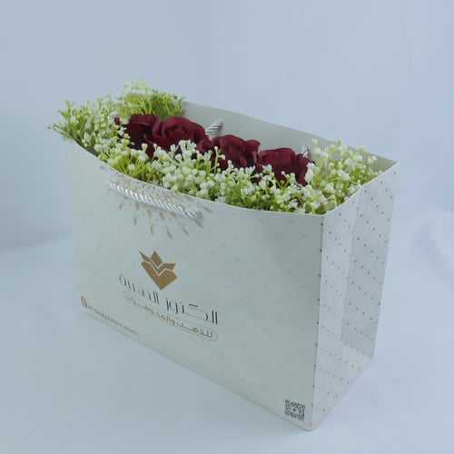 تغليف الاهداء (Red Roses)