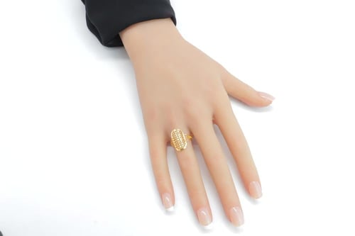 خاتم ذهب عيار 21