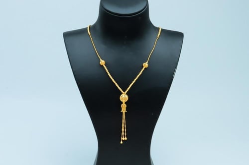 سبحة ذهب بحريني عيار 21 وزن 13.96 جرام