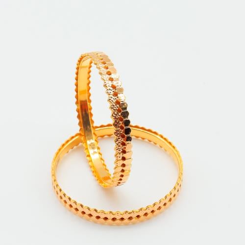 غوايش ذهب اطفال تصميم الشومية العريض عيار 21