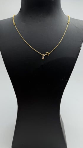 سبحة ذهب بتصميم المبروم عيار 21