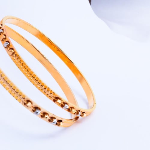 غوايش ذهب عيار 21 كرات الدوريكاء وزن 5.6 جرام