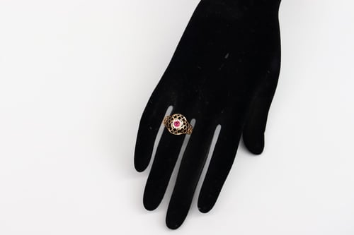 خاتم تصميم انيق عيار 21