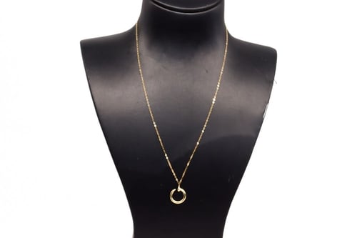 سلسلة كارتير ذهب عيار 18 بتصميم فخم يبرز جمالك وزن...