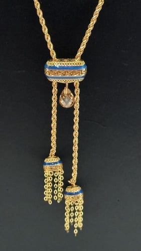 سبحة ذهب بتصميم المبروم عيار 21