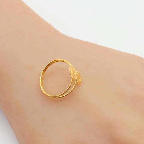 خاتم ذهب عيار 21