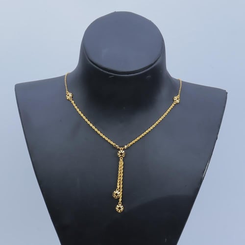 عقد سبحة ذهب فخمه عيار 21 وزن 2.6 جرام