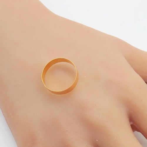 دبلة ذهب عيار 21