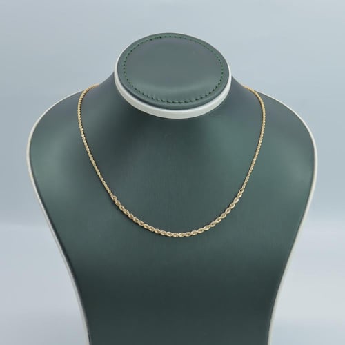 كلكشن عقد واسوارة المبروم ذهب عيار18 وزن 2.8 جرام