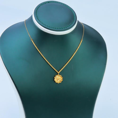 سلسال ذهب الوردة عيار 21 وزن 2.15 جرام