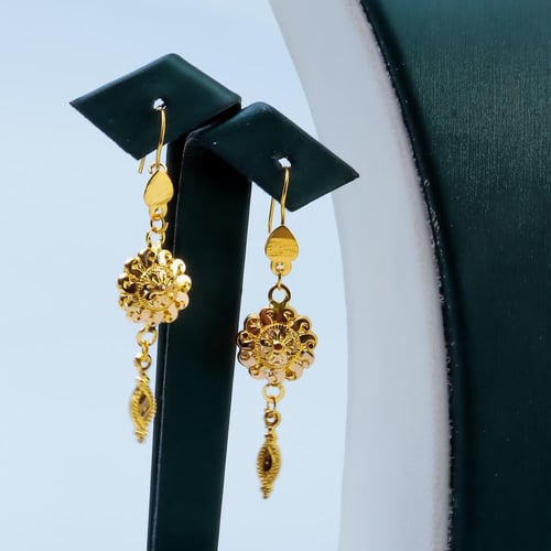 طقم ذهب كرسي جابر عيار 21 وزن 12.3 جرام