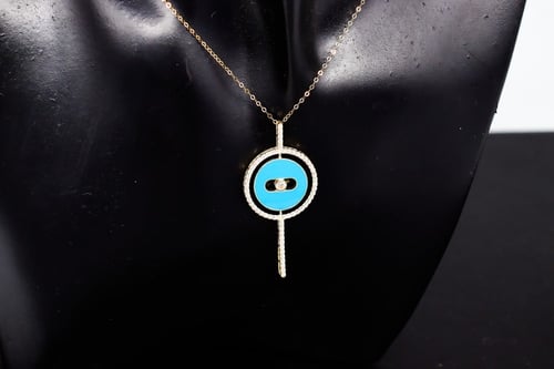 سلسال ذهب Lucky Move Arrow من مسيكاء تصميم الماسي...