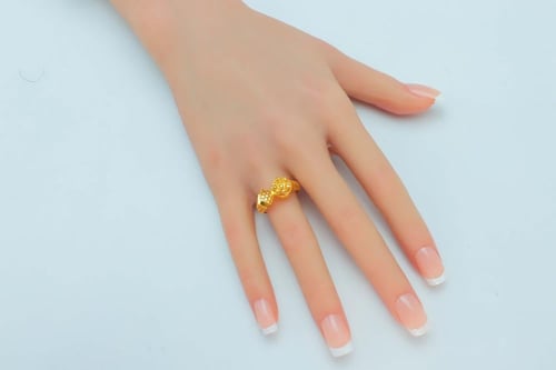 خاتم ذهب عيار 21