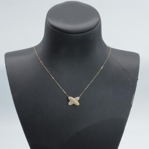 سلسال ذهب تصميم شومية الماسي عيار 18