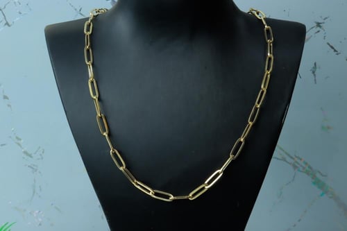 سلسال جنزير ذهب عيار 18 وزن 5.8 جرام