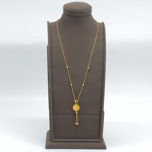 سبحة ذهب عيار 21 وزن 3.56 جرام