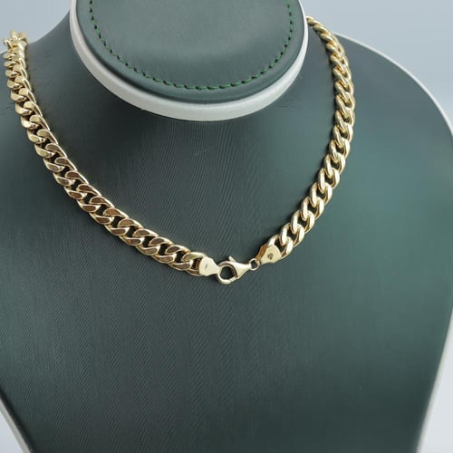 عقد ذهب جنزير عيار 18 وزن 20 جرام