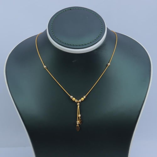 سلسال ذهب عيار 21 وزن 3.75 جرام