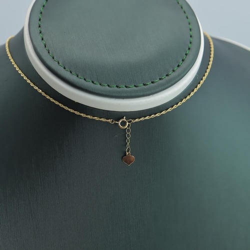 عقد ذهب البوشرون عيار 18 وزن 4.94 جرام