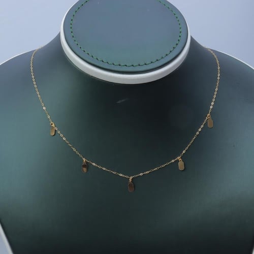 تشوكر ذهب عيار 21 وزن 0.5 جرام