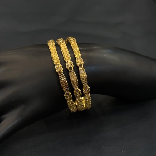 بناجر ذهب كويتي عيار 21 أثر الديرة وزن 6.1 جرام