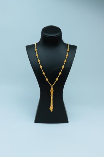 سبحة ذهب بحريني عيار 21 وزن 20.8 جرام