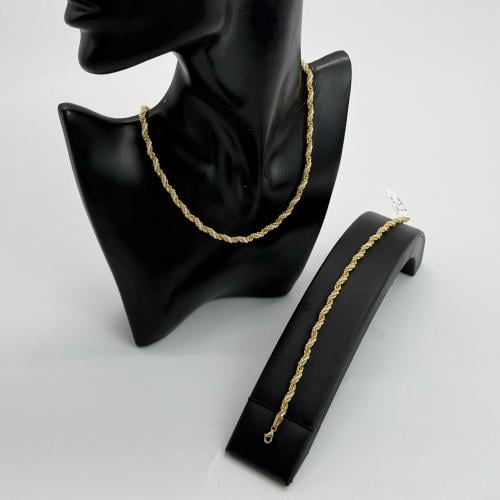 كلكشن عقد المبروم مع الاسوارة مطعم بالؤلؤ الزراعي...