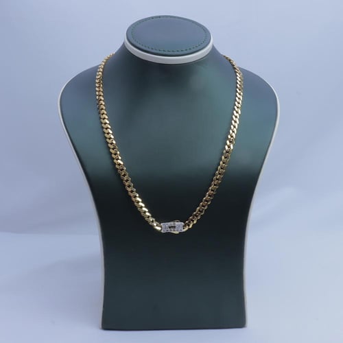 كلكشن الموناكو عقد واسوارة ذهب عيار 18 وزن 28.27 ج...