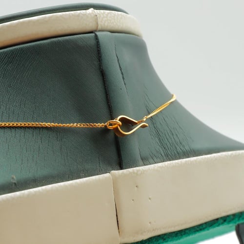 عقد ذهب عيار 21 المسبحة الناعمة وزن 6.3 جرام