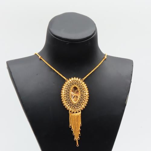 سلسال ذهب بحريني عيار 21 وزن 9.68 جرام- تصميم تراث...