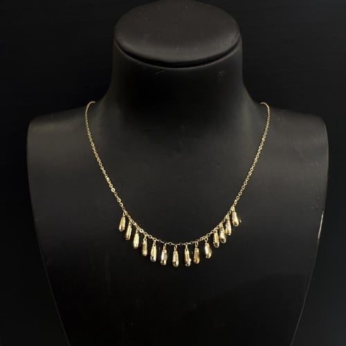 عقد ايطالي ذهب عيار 18 وزن 4.3 جرام