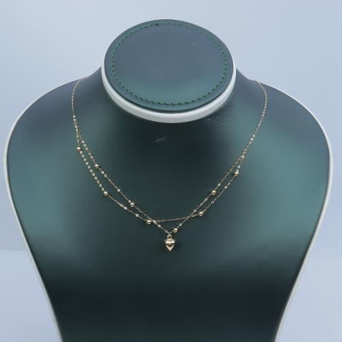 سلسال ذهب الببلز عيار 18 وزن 1.11 جرام