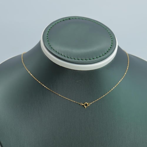 عقد ذهب كرات الببلز عيار 21 وزن 1.1 جرام