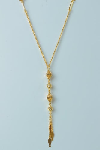 عقد سبحة ذهب عيار 21 وزن 8 جرام - تألقى باناقة الت...