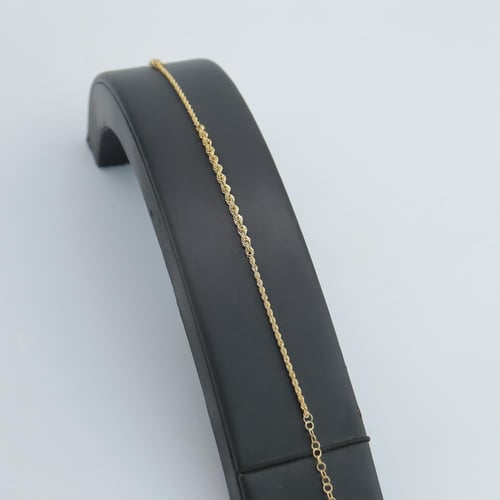 كلكشن عقد واسوارة المبروم ذهب عيار18 وزن 2.8 جرام