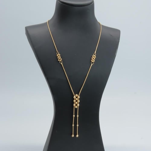 عقد ذهب الدوريكاء عيار 21 وزن 6.51 جرام