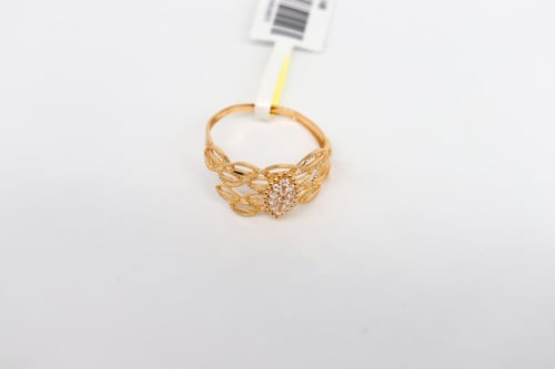 خاتم ذهب غصن الزيتون عيار 21