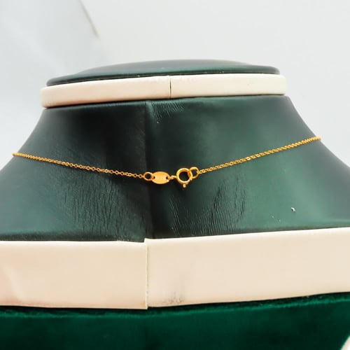 طقم ذهب صغير عيار 21 بتصميم ثلاث حلقات وزن 2.75 جر...