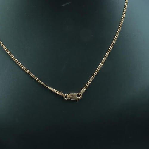 عقد ذهب فخم عيار 18 – تصميم ياباني مكس ألوان – وزن...