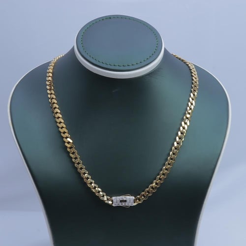 كلكشن الموناكو عقد واسوارة ذهب عيار 18 وزن 28.27 ج...