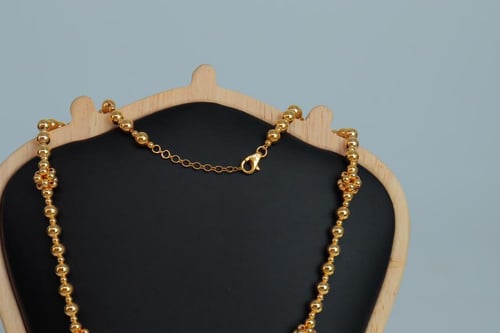 سلسال ذهب الببلز عيار 21 وزن 8.5 جرام